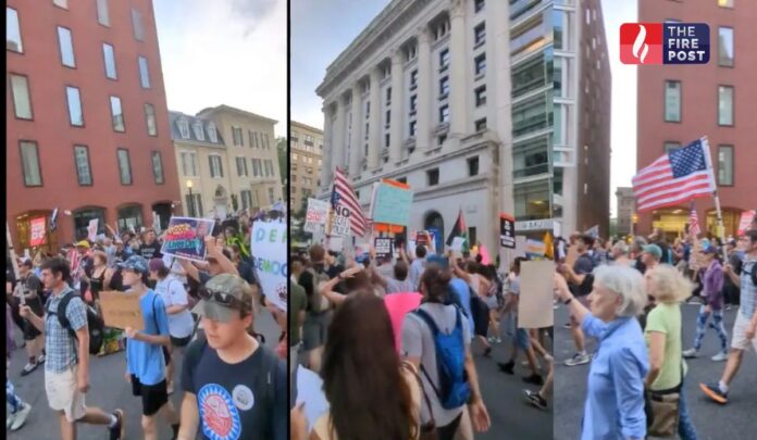 US protest