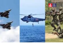 भारत का ‘त्रिशूल’ तैयार! थल, जल और वायु सेनाएं मिलकर दिखाएंगी दुश्मनों को भारत की घातक ताकत Trishul 2025