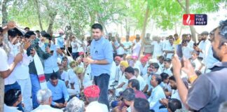 रविन्द्र सिंह भाटी ने श्रमिक परिवार को दिए 10 लाख रुपये, फिर गिरल धरनास्थल पहुंचकर कही बड़ी बात Ravindra Singh Bhati