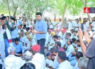 रविन्द्र सिंह भाटी ने श्रमिक परिवार को दिए 10 लाख रुपये, फिर गिरल धरनास्थल पहुंचकर कही बड़ी बात Ravindra Singh Bhati