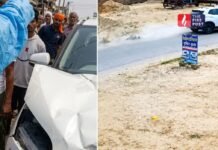 पुलिस की कार ने 4 महिला पटवारियों को मारी टक्कर, 2 दूर तक घिसटती रहीं; SP ने बताई पूरी सच्चाई Sriganganagar News