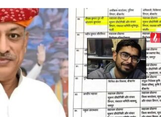 24 घंटे में पलटा आदेश! मंत्री जोराराम कुमावत के बेटे का तबादला निरस्त, सुमेरपुर में ही पोस्टिंग बरकरार Rajasthan Politics