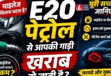 क्या E-20 पेट्रोल से कम हो जाता है माइलेज? सरकार ने दिया बड़ा जवाब, जानिए सच्चाई और अफवाह में फर्क E20 Petrol