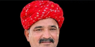 पंचायत समिति चुनाव की वोटिंग से 24 घंटे पहले कांग्रेस प्रत्याशी की संदिग्ध मौत, पेड़ से लटका मिला शव Barmer Mangta Panchayat Samiti Congress candidate Mohanlal