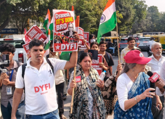 दिल्ली में SIR के खिलाफ सड़कों पर उतरे प्रदर्शनकारी, ज्ञानेश कुमार के इस्तीफे की मांग,पुलिस ने हिरासत में लिया Delhi Bangla Sahib SIR protest against CEC Gyanesh Kumar