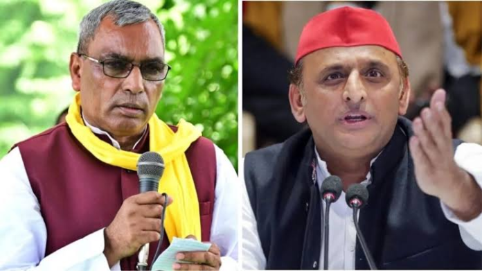 UP MLC Election Results Political Reactions ओम प्रकाश राजभर और अखिलेश यादव की फाइल फोटो यूपी एमएलसी चुनाव परिणाम के संदर्भ में