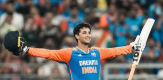 अभिषेक के तूफानी शतक से भारत ने रचा इतिहास, महज 13.2 ओवर में लक्ष्य हासिल अभिषेक शर्मा का ऐतिहासिक तूफानी शतक, भारत ने न्यूजीलैंड को हरा सीरीज पर जमाया कब्जा